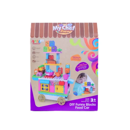 diy funny blocks food car little my chef kitchen set building toys twinkle town hamilton