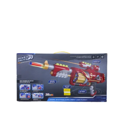 blaster shot infrared soft bullet gun kids toy twinkle town hamilton