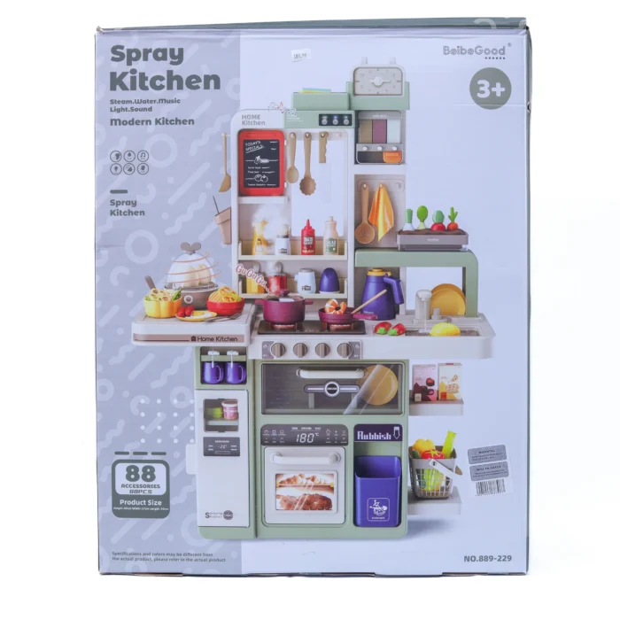 EOS_7682 Spray kitchen play set kids modern kitchen toy Twinkle Town Hamilton