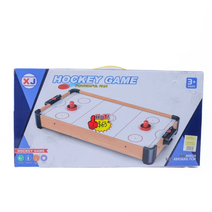 Tabletop air hockey game powerful fan arcade style toy from Twinkle Town Hamilton