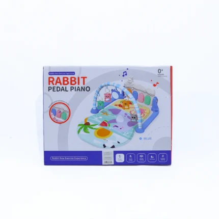 Rabbit pedal piano baby play mat musical activity gym from Twinkle Town Hamilton