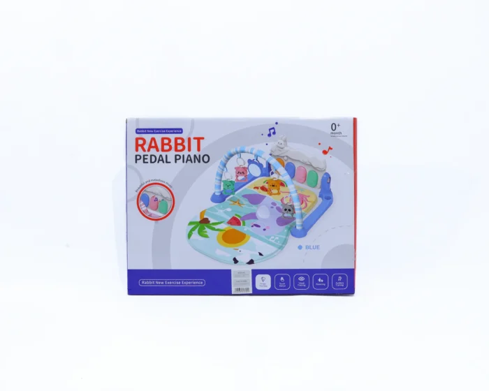 EOS_7739 Rabbit pedal piano baby play mat musical activity gym from Twinkle Town Hamilton