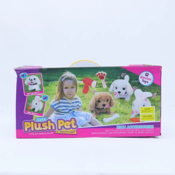 cute plush pet electric toy kids interactive twinkle town hamilton