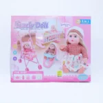 lovely doll 3 in 1 baby play set kids twinkle town hamilton