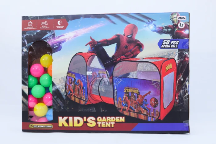spider man kids garden tent play tent with balls indoor outdoor twinkle town hamilton