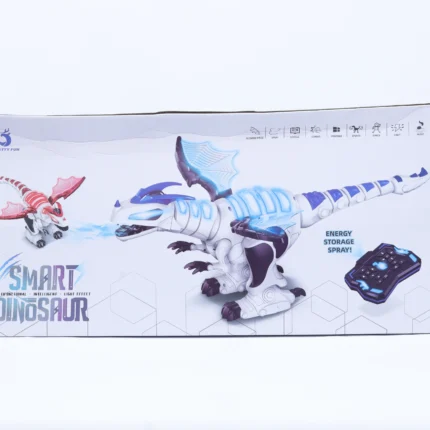 smart dinosaur rc spray toy interactive remote control twinkle town hamilton