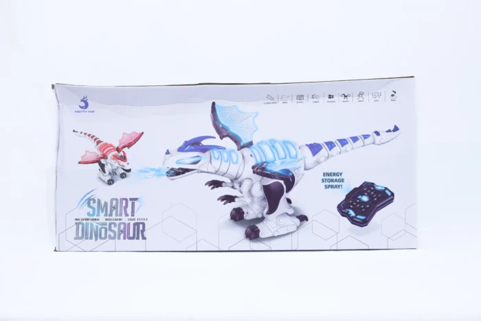 EOS_7932 smart dinosaur rc spray toy interactive remote control twinkle town hamilton