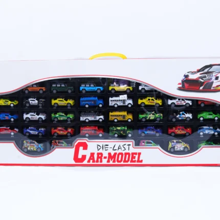 die cast pull back car model set 40 pieces
