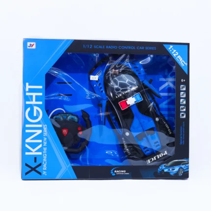 x knight 1 12 rc police racing car for kids