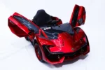kids ride on electric supercar red