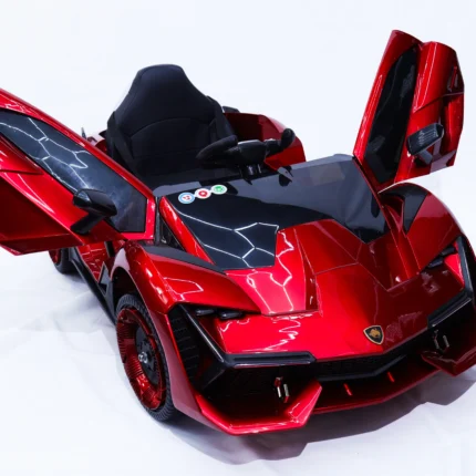 kids ride on electric supercar red