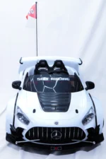 white kids ride on sports car amg style
