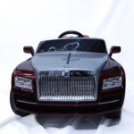 burgundy silver luxury kids ride on car electric