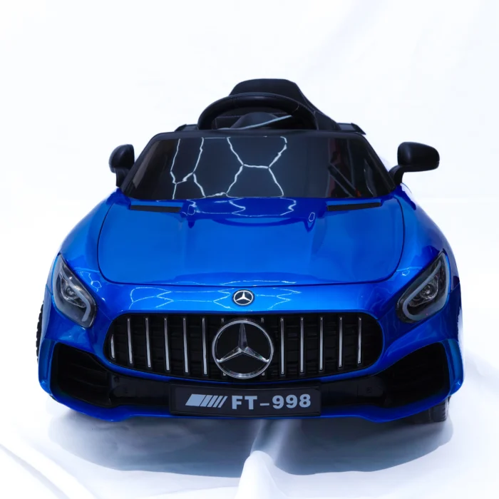 blue sport kids ride on car electric